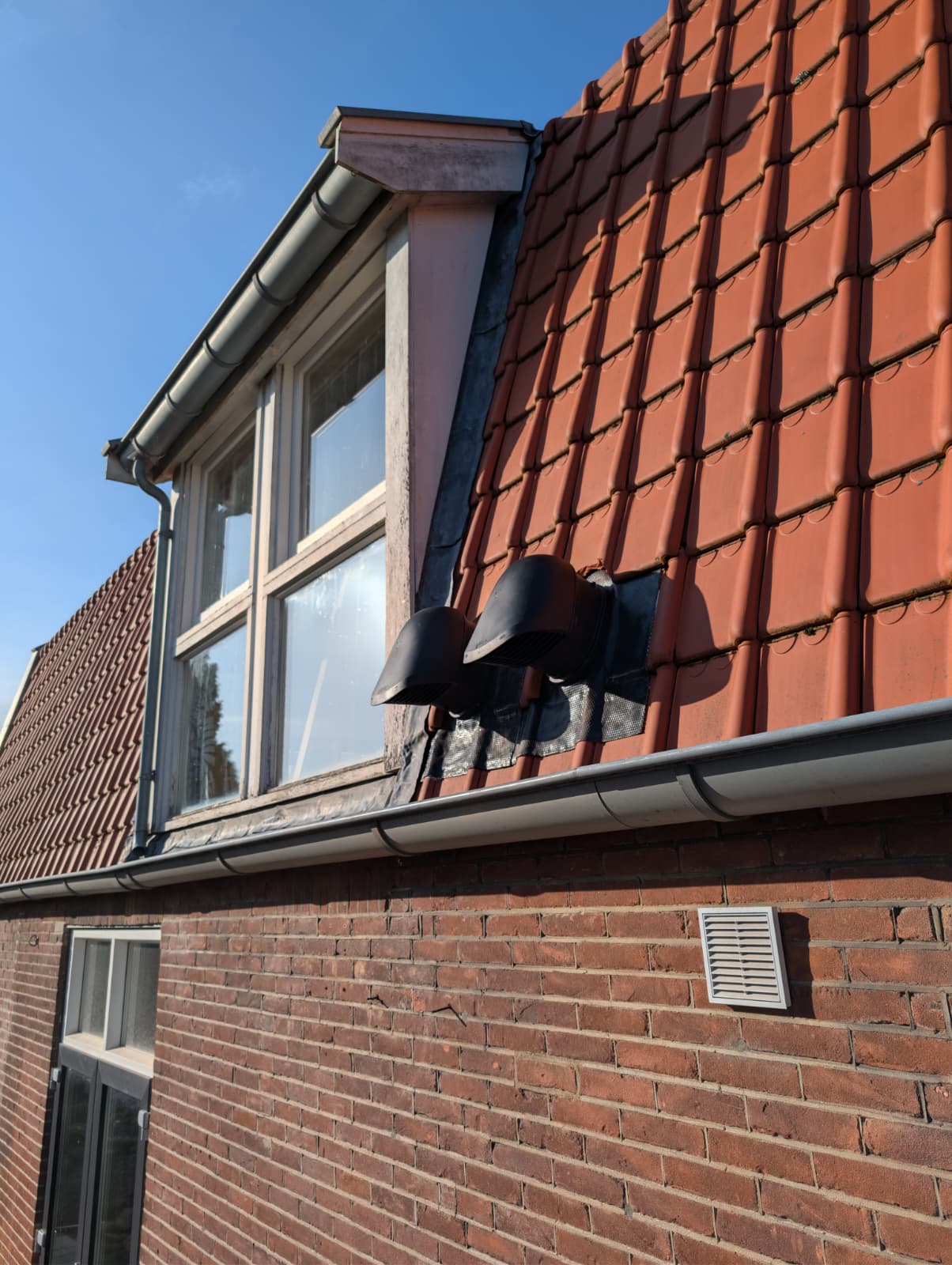 Dakdoorvoer installatie